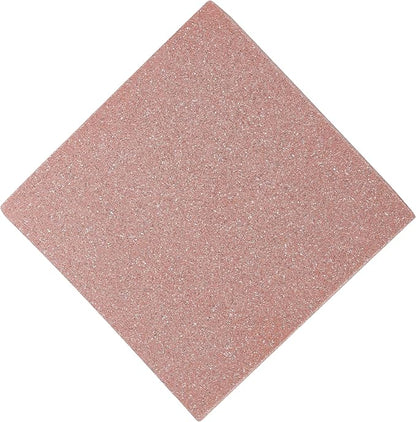JONATHAN Y TBL1104C Adrian 20.75" Contemporary Minimalist Square Indoor/Outdoor Accent Table Modern, Mid-Century, Art Deco, Contemporary, Patio, Garden, Bathroom, Living Room, Pink Terrazzo Finish