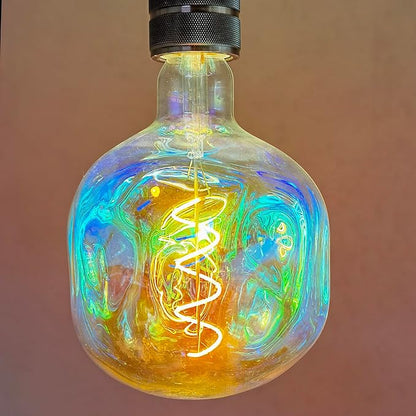 SD LUX Oversized Vintage LED Light Bulbs 5W, Medium Base E26, Giant Huge Edison Bulb Large Full Color Decorative Bulbs, Dimmable 250LM(25W Equi) Pendant Lighting Warm White 2200K,1 Pack (G150C)