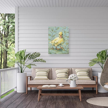 Outdoor Canvas Art - Andrea Lavery 'Splish Splash' Wall Art for Outdoor Spaces, Patios, or Gardens by Trademark Fine Art