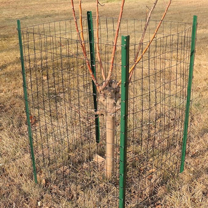 Black PVC Coated Welded Wire Fence 24 Inch x 25 Foot, 2 Inch x 3 Inch 16GA, Garden Border Fencing Roll Vinyl Coating Metal Wire Mesh for Yard Vegetable Plant Protection Poultry Netting