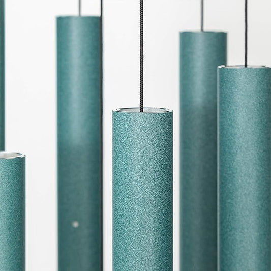 Corinthian Bells by Wind River - 44 inch Patina Green Wind Chime for Patio, Backyard, Garden, and Outdoor Decor (Aluminum Chime) Made in The USA