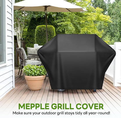 Grill Cover 65 Inch for Outdoor Gas BBQ Grill,Waterproof Fade Resistant Anti-UV Barbecue Grill Cover & Weather Protection BBQ Cover for Griddle Outdoor,Compatible with Weber Nexgrill Charbroil