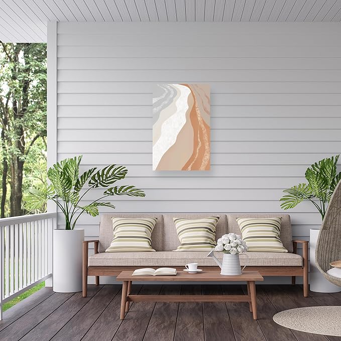 Trademark Fine Art Outdoor Canvas Art - Melloi Art Prints '819' Wall Art for Outdoor Spaces, Patios, or Gardens