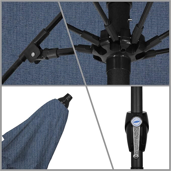 California Umbrella 9' Rd Sunbrella Aluminum Patio Umbrella