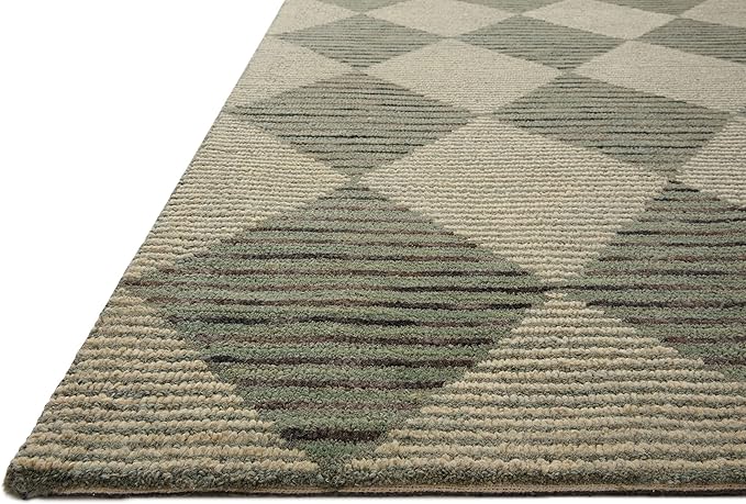 Loloi Chris Loves Julia Francis Collection FRA-01 Spa/Granite 7'-9" x 9'-9" Area Rug