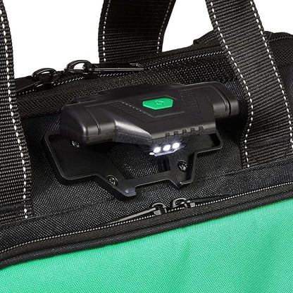 Amazon Basics Tool Sling Bag, Black, 40 Pockets