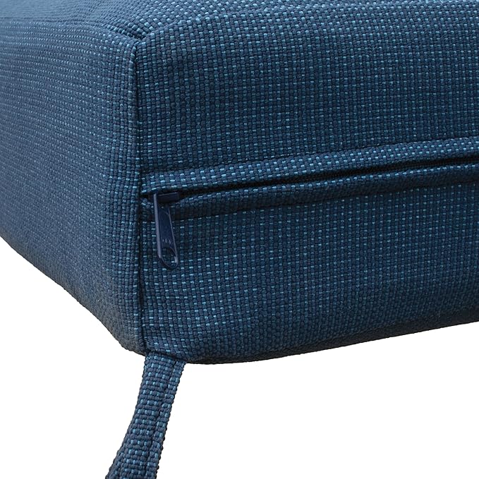 Tommy Bahama Chaise Cushion, 26" X 82" X 2.5", Bamboo Bay Cobalt