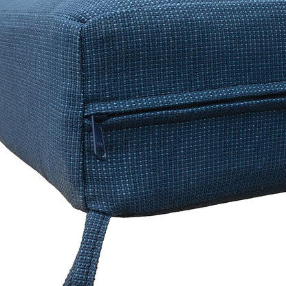 Tommy Bahama Chaise Cushion, 26" X 82" X 2.5", Bamboo Bay Cobalt