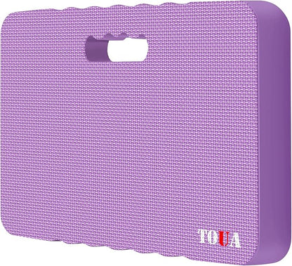 Kneeling Pad Thick Extra Large High Density Foam Comfort Kneeling Pad for Work Gardening Yoga Exercise Garden Knee Pad Purple, 1 Pack