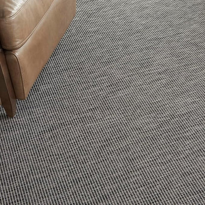 Nourison Positano Indoor-Outdoor Charcoal 7' x 10' Area Rug, Easy Cleaning, Non Shedding, Bed Room, Living Room, Dining Room, Backyard, Deck, Patio (7x10)