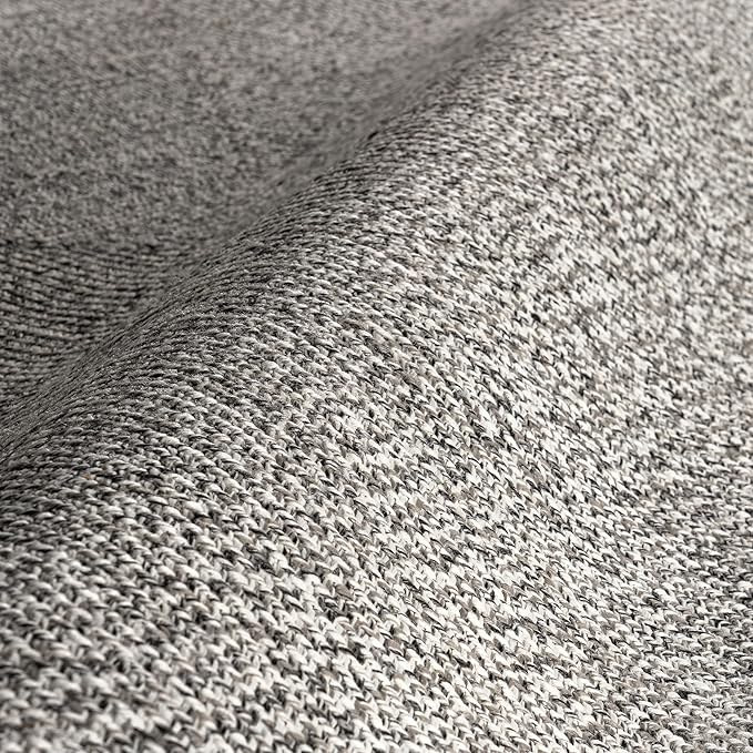 nuLOOM 2' x 18' Solid Hand Braided Indoor/Outdoor Area Rug, Pet-Friendly, High Traffic, Weather Resistant, for Patio, Balcony, Bedroom, Living, Dining Room, Wynn Salt and Pepper