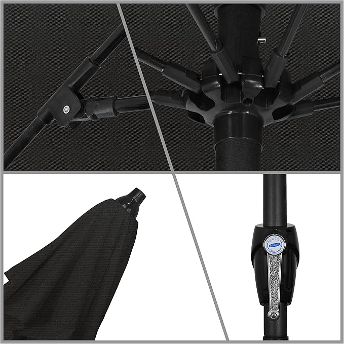 California Umbrella 9' Rd Sunbrella Aluminum Patio Umbrella