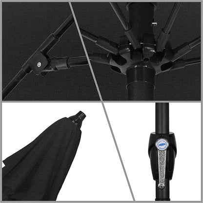 California Umbrella 9' Rd Sunbrella Aluminum Patio Umbrella