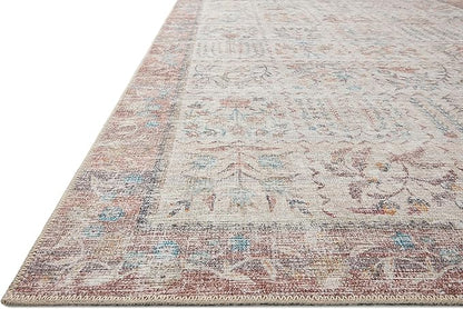 Loloi Rifle Paper Co. Maison Collection MAO-08 Cream 7'-6" x 9'-6", .19" Pile Height, Area Rug