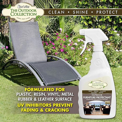 STAR BRITE Outdoor Collection Furniture Protectant Spray - Ideal for Extending the Life & Color of Backyard Patio Chairs, Couches, and Furniture 32 OZ (59032)