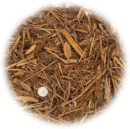Organic Eucalyptus Mulch by Gardenera - Create a Sustainable and Healthy Landscape - 2 QUARTS