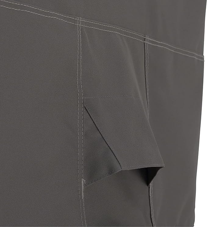 Classic Accessories Ravenna Water-Resistant 128 Inch Rectangular/Oval Patio Table & Chair Set Cover, Outdoor Table Cover