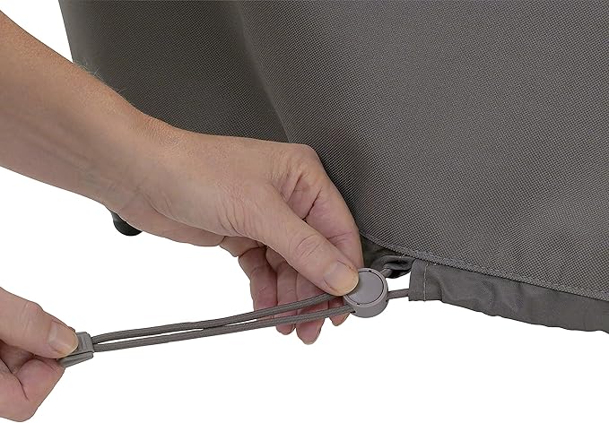 Classic Accessories Ravenna Water-Resistant 78 Inch Patio Day Chaise Lounge Cover, Patio Furniture Covers (Pack of 6)