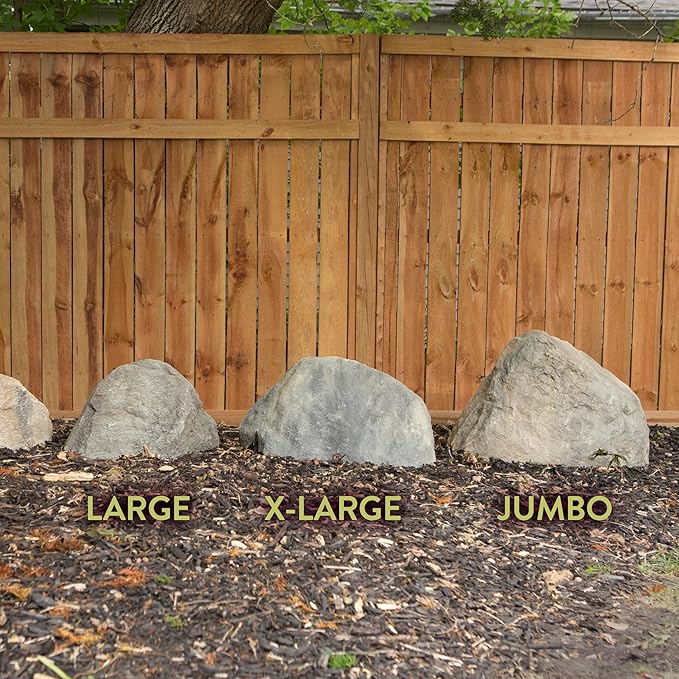 Deckorators 28 in. x 19 in. x 20 in. Gray Jumbo Landscape Rock