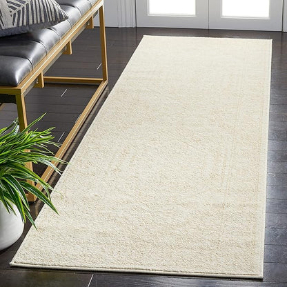 SAFAVIEH Adirondack Collection Runner Rug - 2'6" x 14', Ivory & Beige, Oriental Medallion Design, Non-Shedding & Easy Care, Ideal for High Traffic Areas in Living Room, Bedroom, Dining (ADR108E-214)
