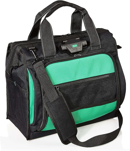 Amazon Basics Tool Sling Bag, Black, 40 Pockets