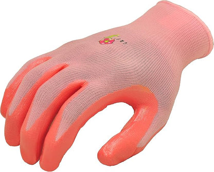 12 PAIRS Women Gardening Gloves with Micro Foam Coating - Garden Gloves Texture Grip - Women’s Work Glove - Working Gloves For Weeding, Digging, Raking and Pruning, Medium