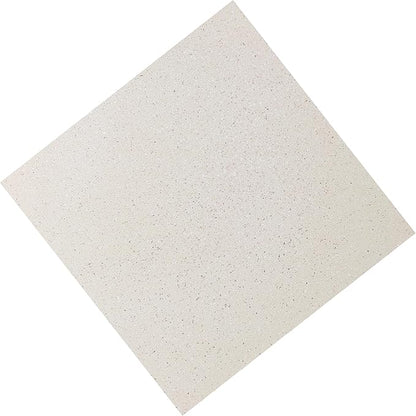 JONATHAN Y TBL1104A Adrian 20.75" Contemporary Minimalist Square Indoor/Outdoor Accent Table Modern, Mid-Century, Art Deco, Contemporary, Patio, Garden, Bathroom, Living Room, Cream Terrazzo Finish