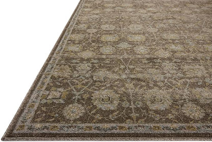 Loloi Magnolia Home by Joanna Gaines Mona Collection MOA-03 BARK/Natural 2'-6" x 10'-0" Runner Rug