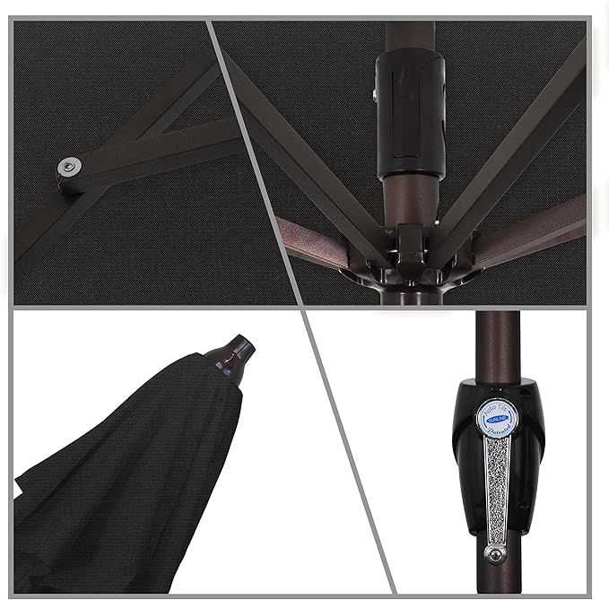 California Umbrella 9' Rd Sunbrella Aluminum Patio Umbrella