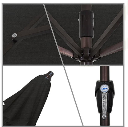 California Umbrella 9' Rd Sunbrella Aluminum Patio Umbrella