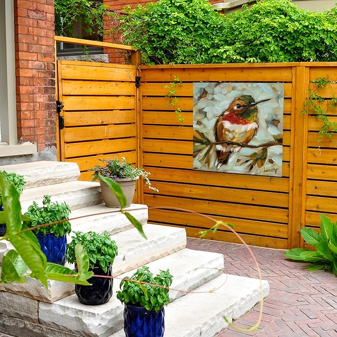 Outdoor Canvas Art - Andrea Lavery 'Take a Rest' Wall Art for Outdoor Spaces, Patios, or Gardens by Trademark Fine Art
