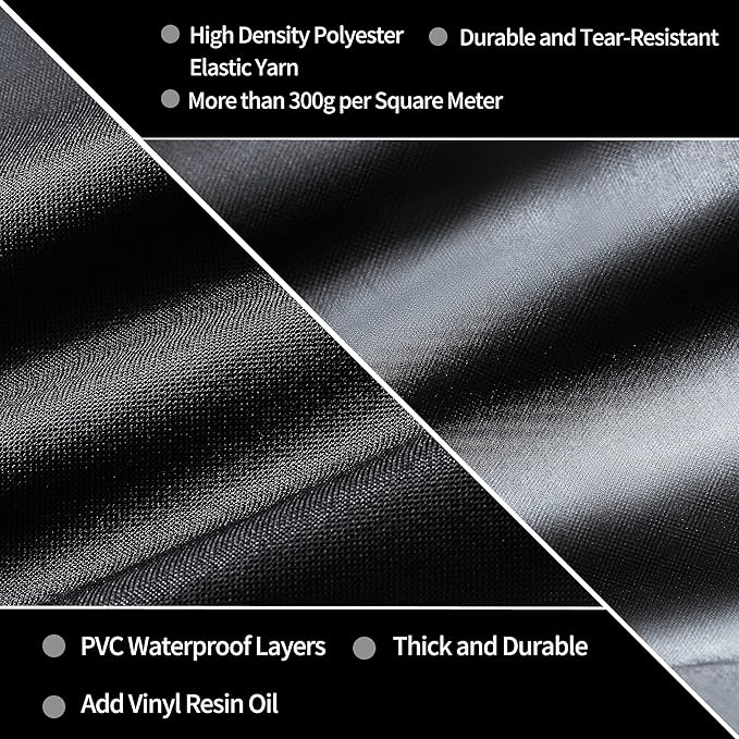 BBQ Grill Cover for Weber Performer Deluxe Charcoal: Heavy Duty Waterproof 22 Inch BBQ Cover for Weber Performer Charcoal Grills