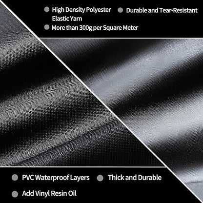 BBQ Grill Cover for Weber Performer Deluxe Charcoal: Heavy Duty Waterproof 22 Inch BBQ Cover for Weber Performer Charcoal Grills