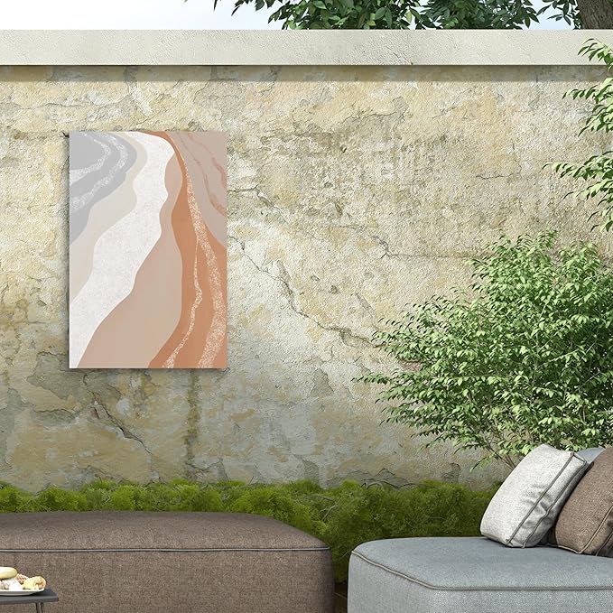 Trademark Fine Art Outdoor Canvas Art - Melloi Art Prints '819' Wall Art for Outdoor Spaces, Patios, or Gardens