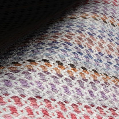 Dash & Albert Poppy Multi Machine Washable Rug, 4 X 6 Feet, Multicolored Geometric Pattern