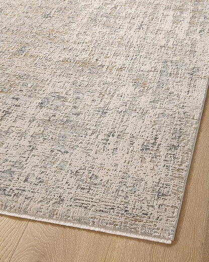 Loloi Amber Lewis Alie Collection ALE-02 Sand/Sky 11'-6'' x 15'-7'', .13'' Pile Height, Area Rug