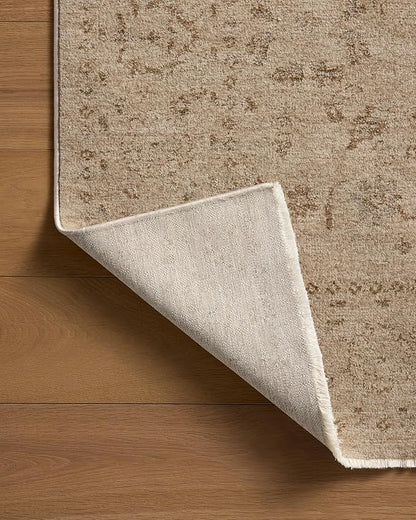 Loloi Haywood Collection HYD-02 Sand/Natural 11'-6" x 15'-7" Area Rug
