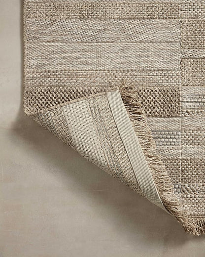Loloi Dawn Collection Indoor/Outdoor DAW-03 Brown 2'-3" x 3'-9" Accent Rug
