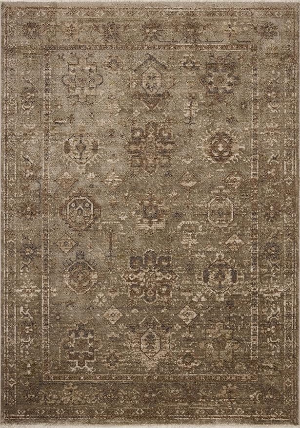 Loloi Haywood Collection HYD-04 Sage/Earth 9'-6" x 13'-2" Area Rug