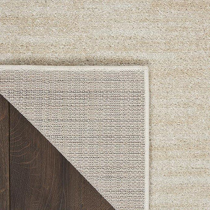 Nourison Home Essentials 2' x 6' Ivory Beige Outdoor Indoor/Outdoor Rug