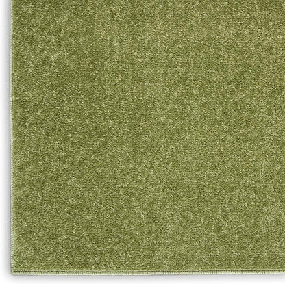 Nourison Home Essentials Solid Contemporary Green 7' X 10' Area Rug , 7' X 10'