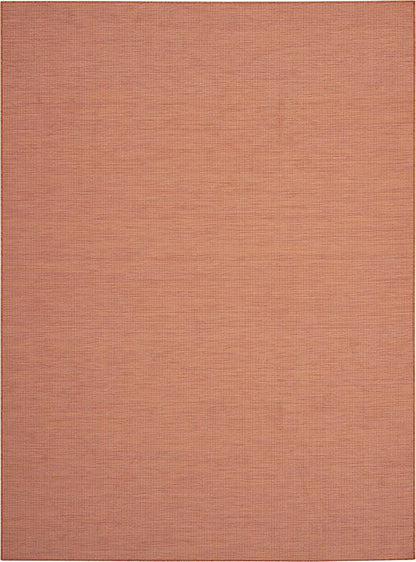 Nourison Home Positano 6' x 9' Terracotta Fabric Modern Area Rug (6' x 9')