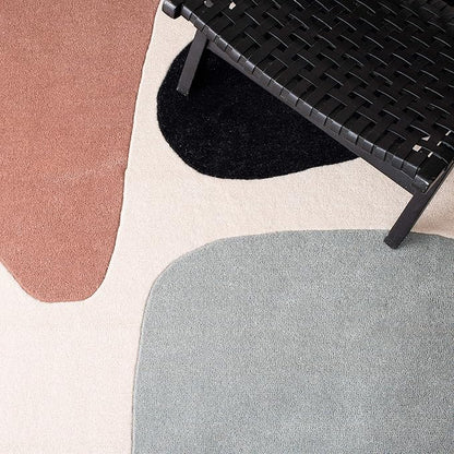 SAFAVIEH Washable Rug Outdoor Courtyard Collection - 2'3" x 22' Runner, Beige & Blue, Non-Shedding & Easy Cleaning, Ideal for Patio, Entryway, Mudroom, Hallway, Kitchen (CY6062-233)