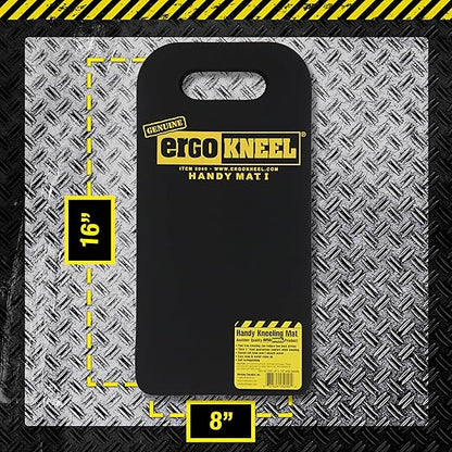 Foam Kneeling Pad – Extra Thick 1” Kneeling Mat 8” x 16” | Working Pad for Knees & Back | Heavy-Duty Anti-Fatigue Knee Cushion | Portable Industrial Kneeling Pad, Garden Mat