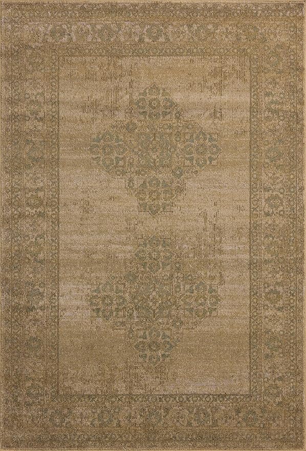 Loloi Magnolia Home by Joanna Gaines Mona Collection MOA-05 Antique/SPA 2'-6" x 8'-0" Runner Rug