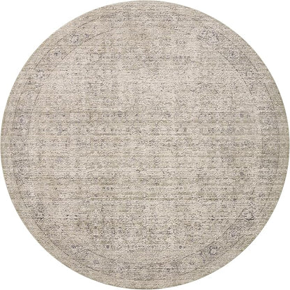 Loloi Amber Lewis Alie Collection ALE-03 Taupe/Dove 2'-3'' x 3'-10'', .13'' Pile Height, Accent Rug