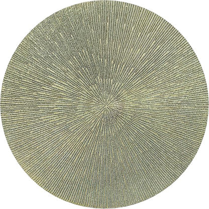 SIMPLIHOME Amalie Metal Side Table in Green Patina, 16-inch Round, 23.5-inch Tall, Vintage-Inspired Cast Aluminum Accent Table for Living Room