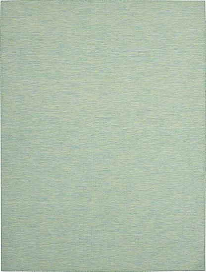 Nourison Home Positano 6' x 9' Blue Green Fabric Modern Area Rug (6' x 9')