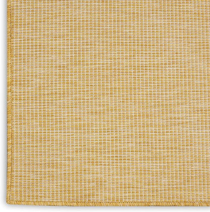 Nourison Home Positano 4' x 6' Yellow Fabric Modern Area Rug (4' x 6')