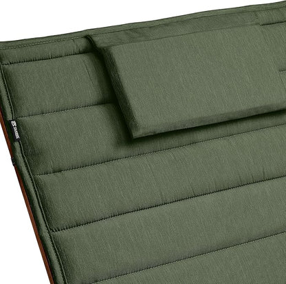 Classic Accessories Storigami Water-Resistant 80 x 26 Inch Chaise Lounge Cushion, Heather Fern, Patio Cushion